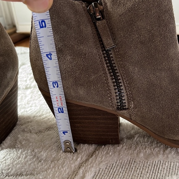 Franco Fortini Ankle Booties with heel TAUPE - Picture 12 of 13